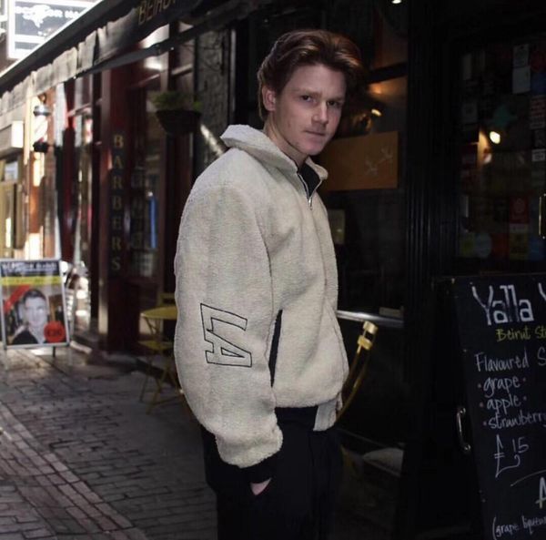 

17fw plc winter reverso jacket fleece jacket fashion double-sided wear outerwear men women couple coats hflsjk042, Black;brown