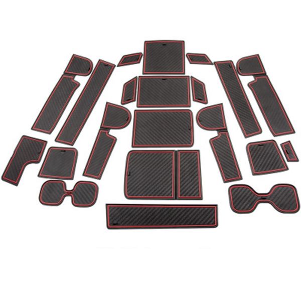

door liners inserts cup console mats for cr-v interior decoration 2017 2018 2019 crv accessories(pack of 21