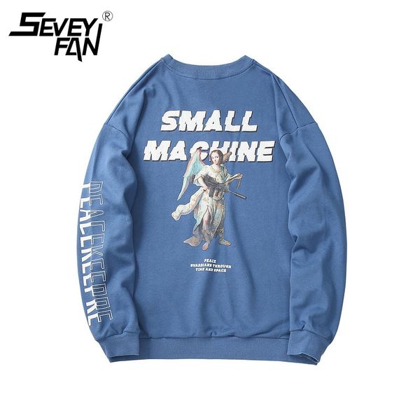 

seveyfan funny printed mens hoodies streetwear hip hop sweatshirts o neck oversized harajuku male casual pullover hoodies r1740, Black