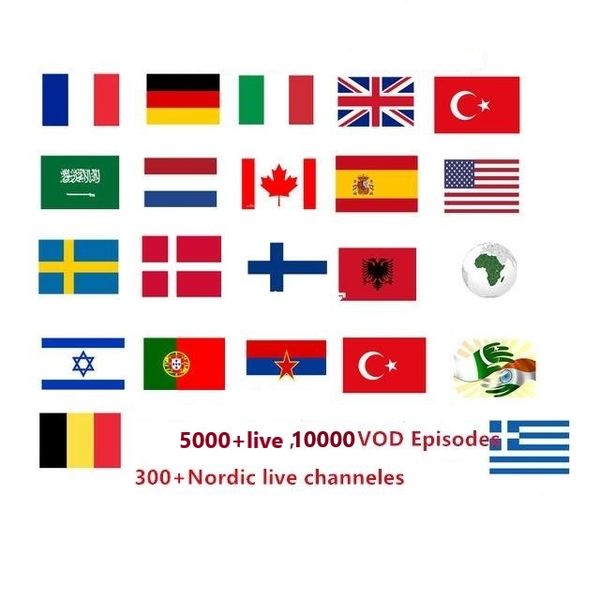

1 year europe arabic tv ub cription euro french germany turki h african live channel for android mart tv box