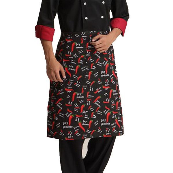 

chef фартук половина тела гостиница повар кухня ресторана полосатый фартук короткие повара