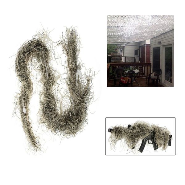 

h 150cm tent hunting rifle winding rope grass camouflage savage sniper paintball desert camouflage hunting clothes thicker