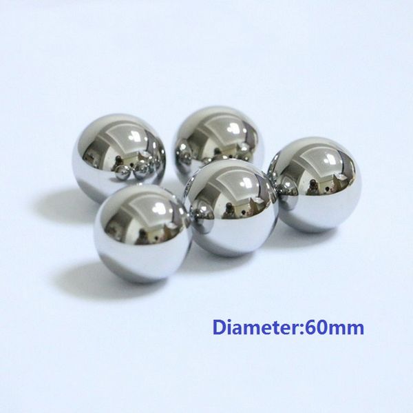 1 pz/lotto Dia 60mm cuscinetti a sfera in acciaio inox Diametro di alta precisione