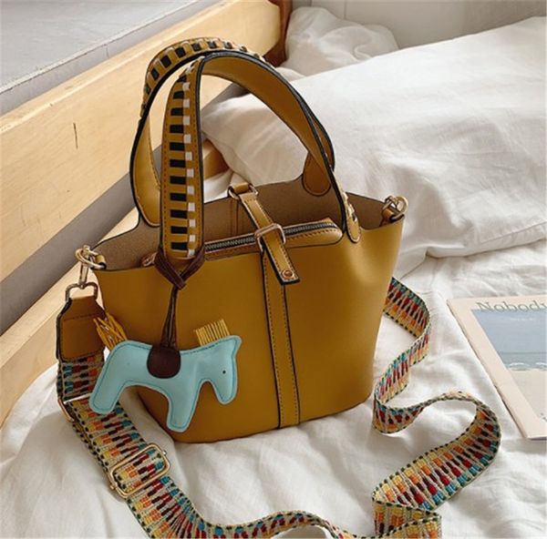 

designer portable bucket bag fashion mother child bags tide single shoulder fashion #ph-cfy2001123