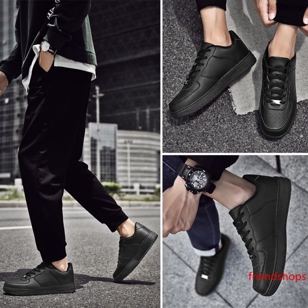 

leather shoes platform sneakers classical black factory direct chaussures shoe platform sneakers china allow customized