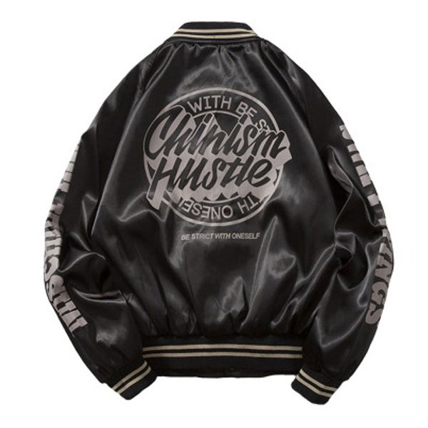 

mens designer jackets mens oversized casual jacket youth loose hip hop baseball uniform boys coat 2020 new spring explosion, Black;brown