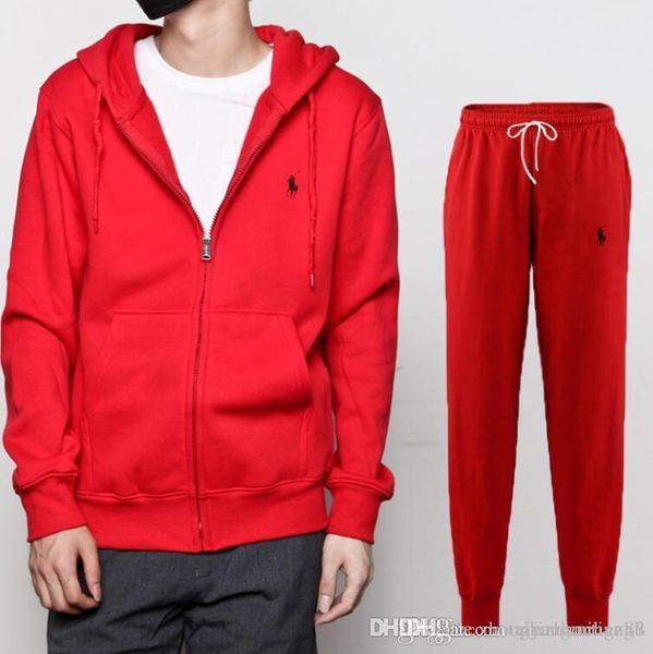 polo red tracksuit
