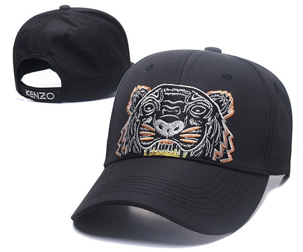 

De igner men ba eball cap new brand tiger head hat gold embroidered bone men women ca quette un hat gorra port cap drop hipping