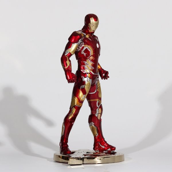 

super hero iron mk43 man action figure 12inch iron man doll pvc figure toy anime figure kids toys new arrival