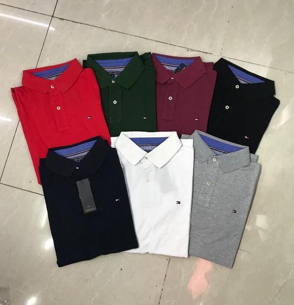 

famous tomny mens polo shirts european street fashion classic small embroidery shirt men women boutique polo shirt new leisure, White;black