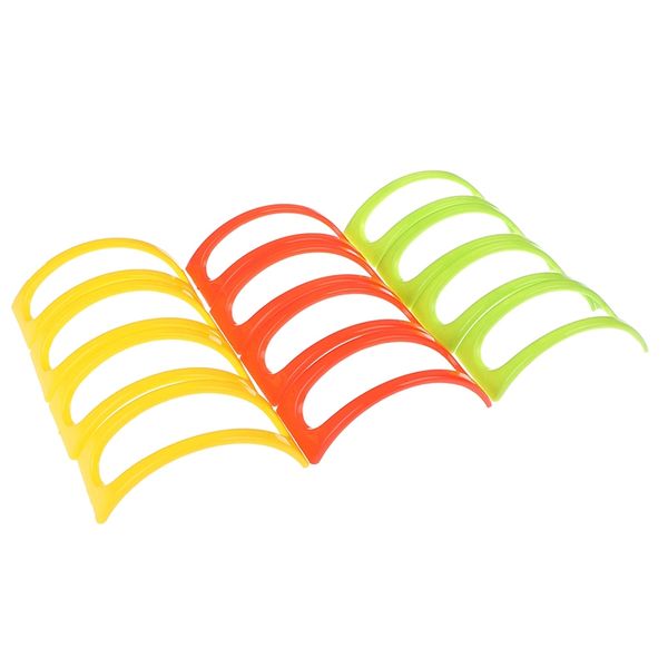 

12pcs colorful plastic taco shell holder taco stand plate protector food holder kitchen accessories other bakeware