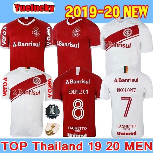 

19 20 brazil club internacional occer jer ey red home women 2019 away football hirt n lopez d ale andro pottker new