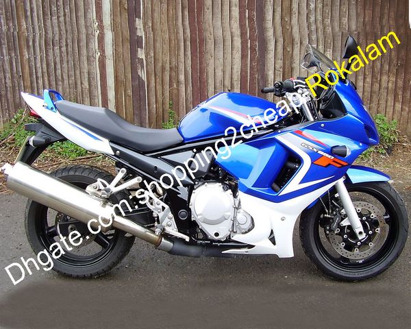 Blu Bianco Carenatura Per Suzuki GSX650F GSX650 F GSX 650F GSXF650 GSXF 650 2008 2009 2010 2011 2012 2013 Moto Carenature Del Corpo