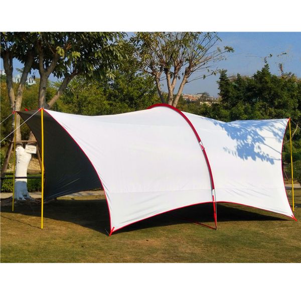 

uv 4 5 6 person 6*4.3*2.4m habe fishing sunshade beach awning party pergola travel driving park trekking outdoor camping tent