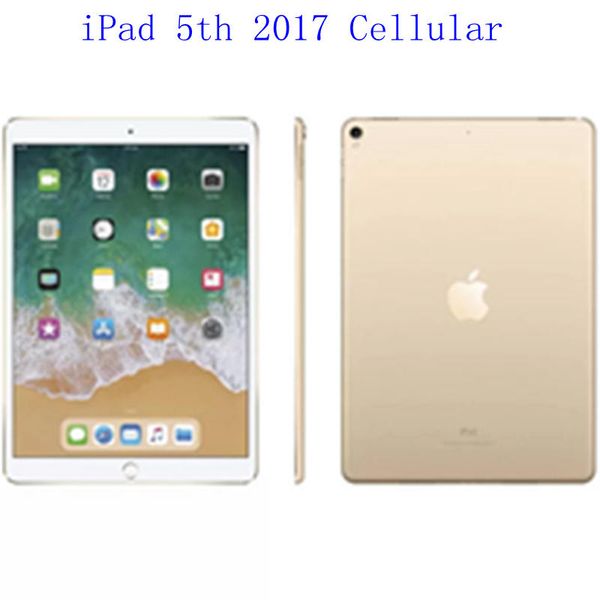 

original refurbished apple ipad 2017 wifi+celluar ipad 5th touch id 9.7" retina display ios a9 refurbished tablet wholesale dhl