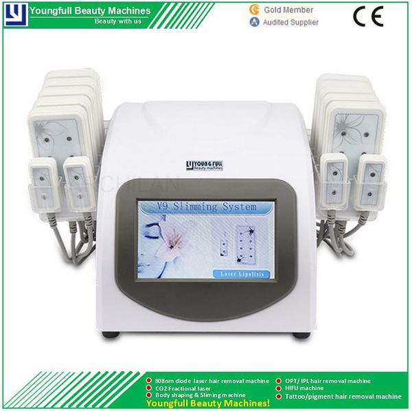 

non-surgical body contouring fat loss skin tightening cellulite smoothing laser slim lipo lipolysis rf fast slimming machine