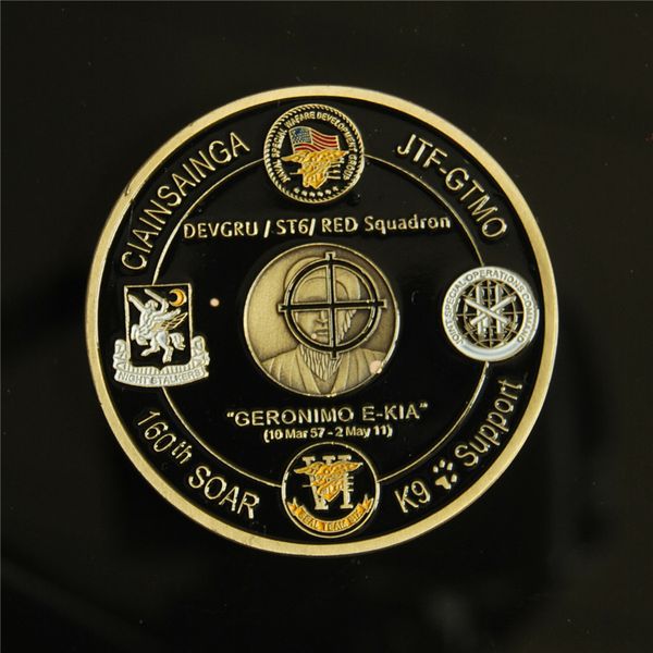 

5pcs/lot,operation neptune spear 160th soar seal team 6 brnz commemorative challenge coin
