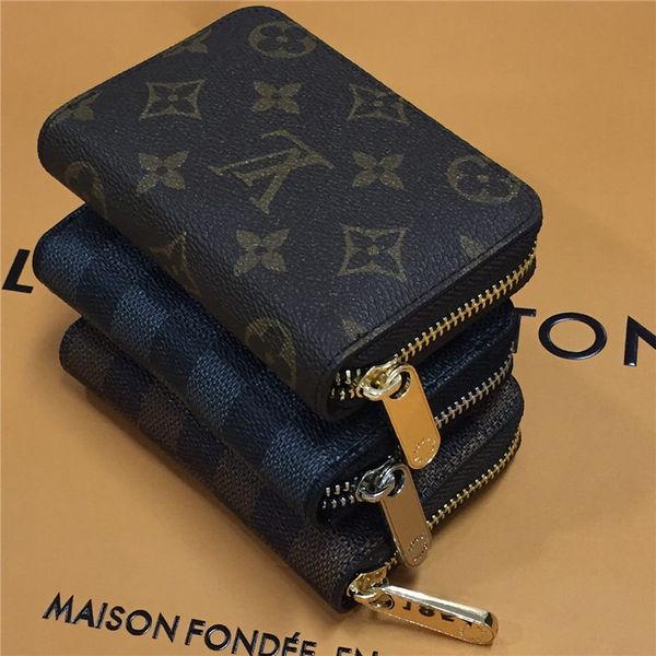 

De igner wallet de igner coin pouch coin pur e de igner pouch leather key wallet mall mini pur e gift hipping with orange box 152145