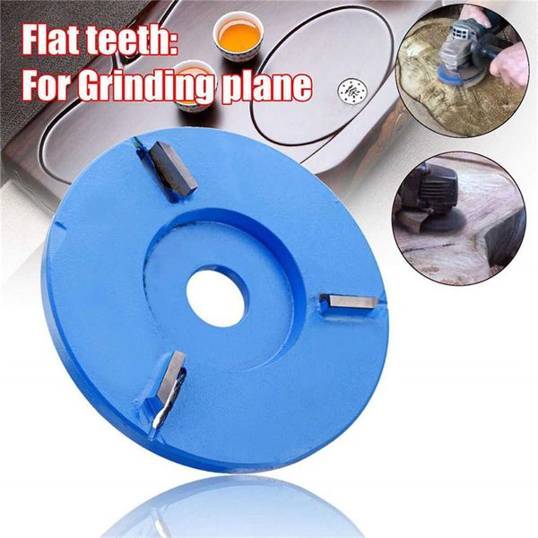 

90mm arc/flat teeth plane wood carving disc tool milling cutter for 16mm aperture angle tn88 plane three teeth