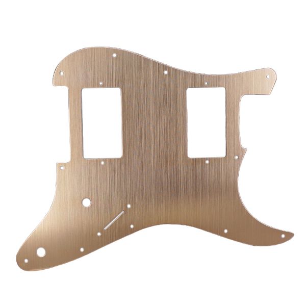 

aluminum alloy hh guitar pickguard anti-scratch plate for strat st electric guitar accessory