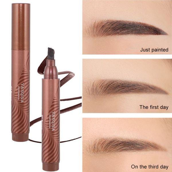 

beauty liquid eyebrow pencil long-lasting make up waterproof eye brow pen enhancers women makeup cosmetics