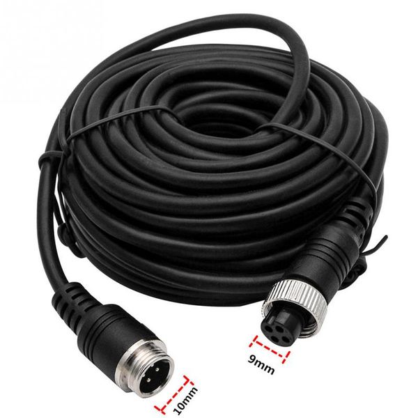 

1pcs video extension cableextension cable car easy-fit 4pin camera video wire truck rear view reversing