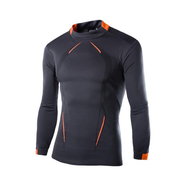 

2020 fashion men s luxury mens designer t shirts t shirt tshirt long sleeves tight fitting elastic force quick drying mens clothes clothing, White;black