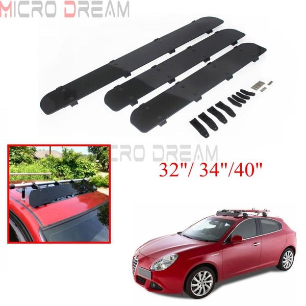 

32" 34" 40" wind fairings wind deflectors kit for car roof racks universal car cargo spoiler for truck jeep suv