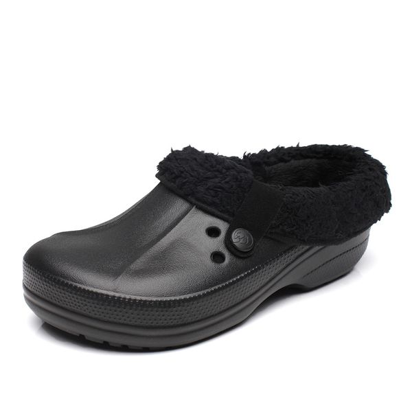 crocs classic mammoth luxe shearling lined clog