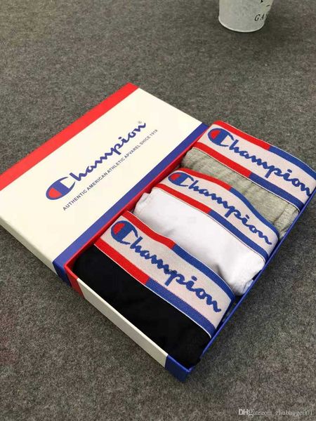 

2019 сексуальный хлопок роскошные мужские боксерские шорты нижнее белье гей мода трусы удобная мода эластичные мужчины боксер краткое трусы, Black;white