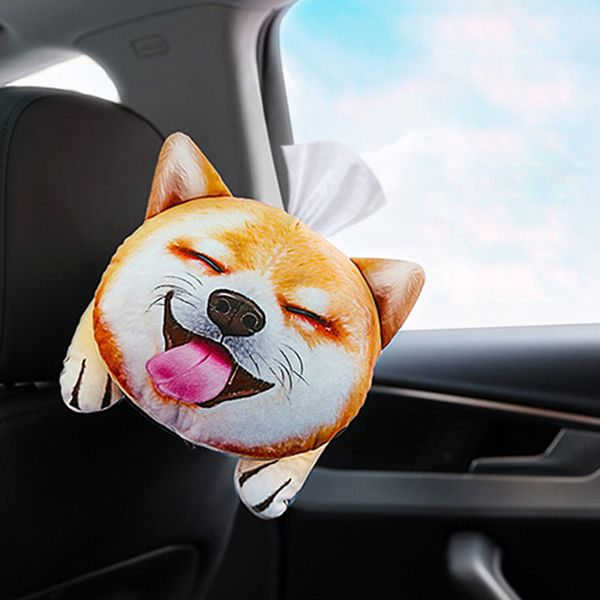 

auto napkin storage box adorable animal tissue case auto accessories f-best