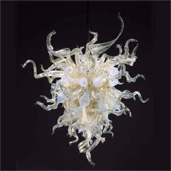 

art glass chihuly style blown glass chandelier lightings customized colored bright colorful mouth blown borosilicate pendant lamps