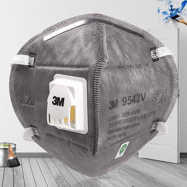 

in stocknew shipment3m kn95 mask ffp2 mask 9542 9501 9502v 9001v with valve anti dust protective dustproof pm2.5 mask dhl shipping