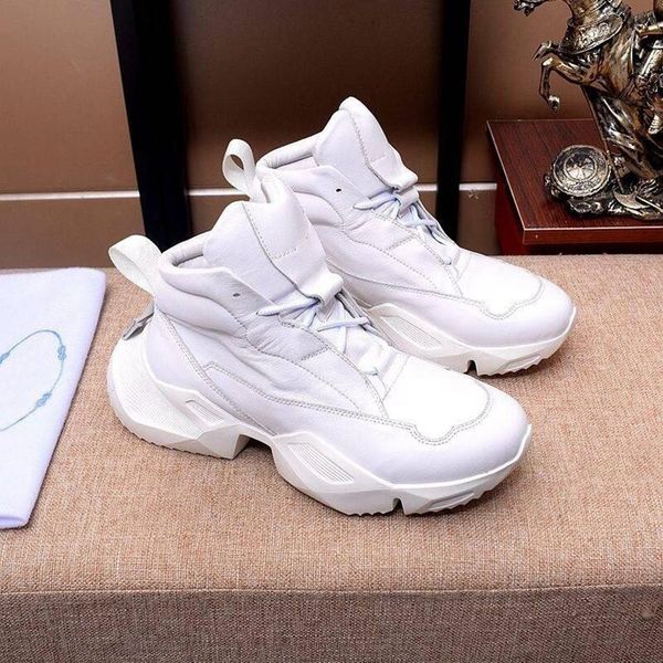 

football boots black and white color designer sneakers trainers human race running shoes genuine leather mens basketball shoes