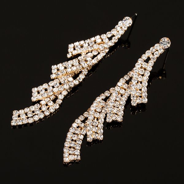 

earring exaggeration earrings eardrop woman jewelry product ear nail defence allergy, Golden