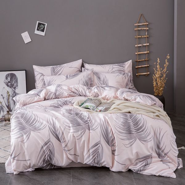 Duvet Cover Set Bedding Soft Comforter Cover With Fancy Charming Printing Microfiber Quilt Cover Queen King Size Teen Bedding Sets Leopard Print