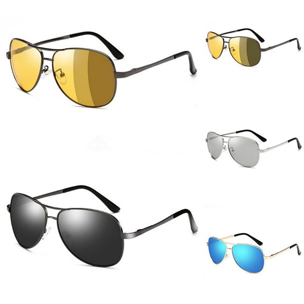 

mooncci pchromic sunglasses men polarized aluminum chameleon glasses hd driving shades sun glasses male oculos gafas lentes c19022501 #65, White;black