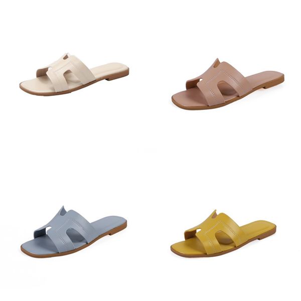 

shujin 2020 flat beach slippers women roman slippers pu leather summer new ladies sandal casual summer shoes woman#264, Black