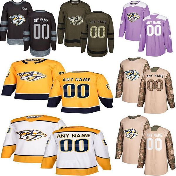 

2019 новости нэшвилл хищники хоккейные майки несколько стилей мужские пользовательские любое имя любое количество хоккейные майки, Black;red