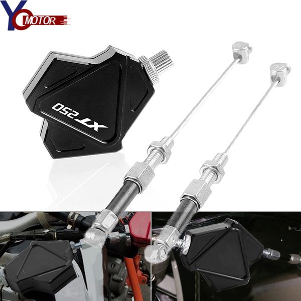 

for yamaha xt250 xt 250 2005-2017 2016 2015 2014 2013 motorcycle cnc aluminum motor stunt clutch lever easy pull cable system