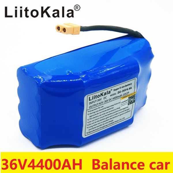 Pacco batteria al litio ricaricabile 18650 36V 4400mah 4.4AH agli ioni di litio adatto per biciclette elettriche e scooter