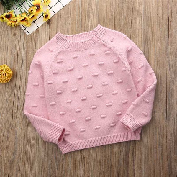 

toddler baby knitted sweater kids long sleeve autumn winter pullover 0-5t, Blue