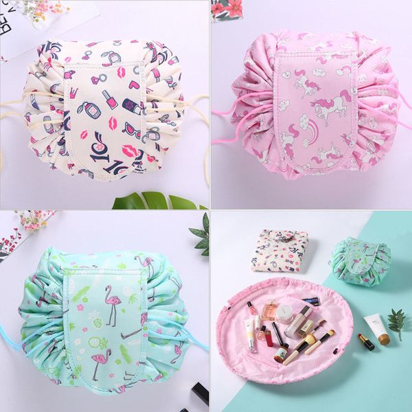 

new magic travel pouch drawstring portable travel cosmetic bag makeup toiletry