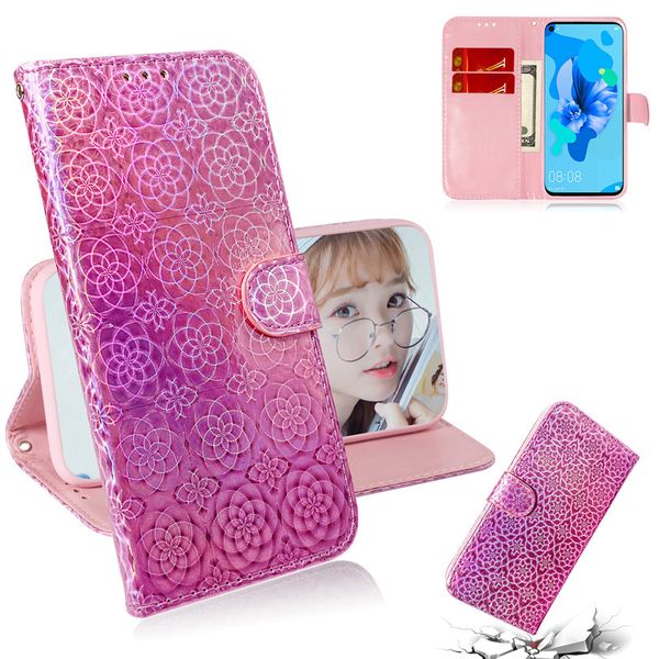 

dazzle colourful pu leather case for huawei p20/p20 pro/p20 lite/nova 3e/p20 lite 2019/nova 5i filp cover stand