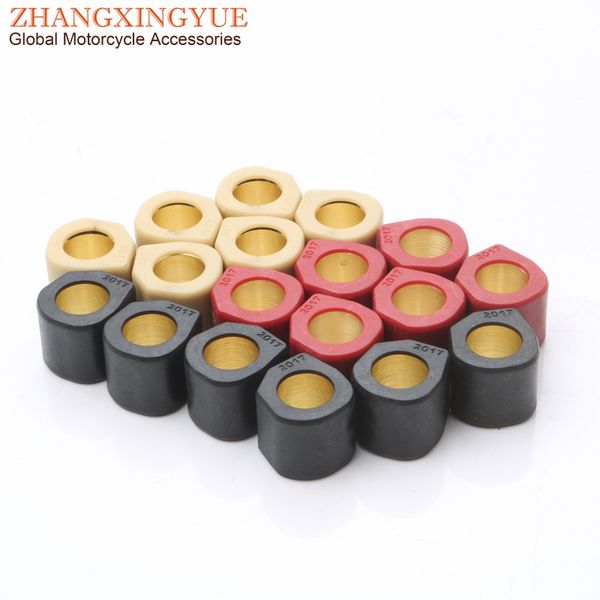 

6pc performance variator roller weights 9gram 11gram 13gram 20x17mm for sixteen burgman epicuro 125 150