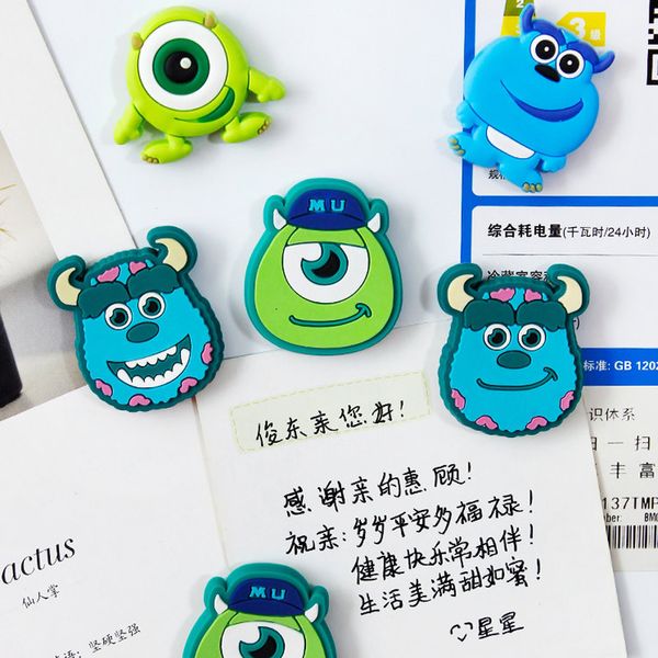 

cute silicone cartoon anime fridge magnets whiteboard sticker refrigerator magnets kids toy gift home decoration wholesale -28