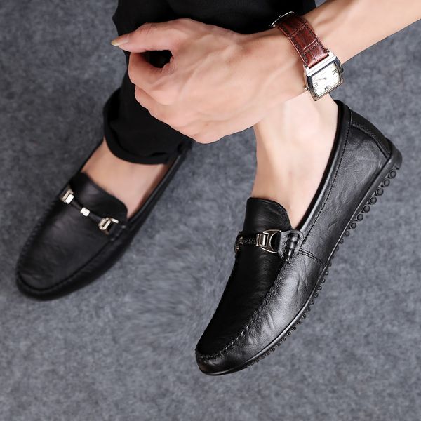 

Men Dress Shoes Luxury Italian Style Formal Shoes Men Dress fashion outdoor breathable Office Luxury brand Wedding party 4