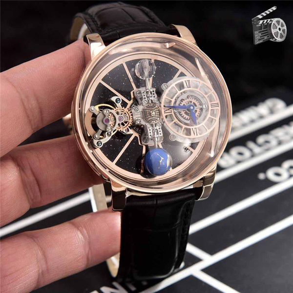 

мода роскошные часы мужские дизайнерские часы человек кварцевые наручные часы черный синий натуральная кожа ремешок orologio di lusso, Slivery;brown