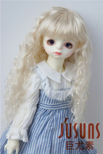 1//3 Pretty Synthetic Mohair BJD Wigs 8-9inch Soft Doll Hair Brown /& Blond