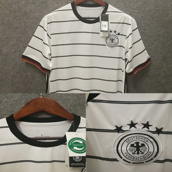 

2020 thailand germany euro reu home occer jer ey leaked werner 19 20 muller goretzka hummel draxler kroo football hirt et, Black;yellow